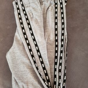 Pink shorts and joggers